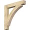 Ekena Millwork Thorton Block Rough Sawn Bracket, Douglas Fir, 6"W x 44"D x 44"H BKT06X44X44THR05RDF - alternate 1